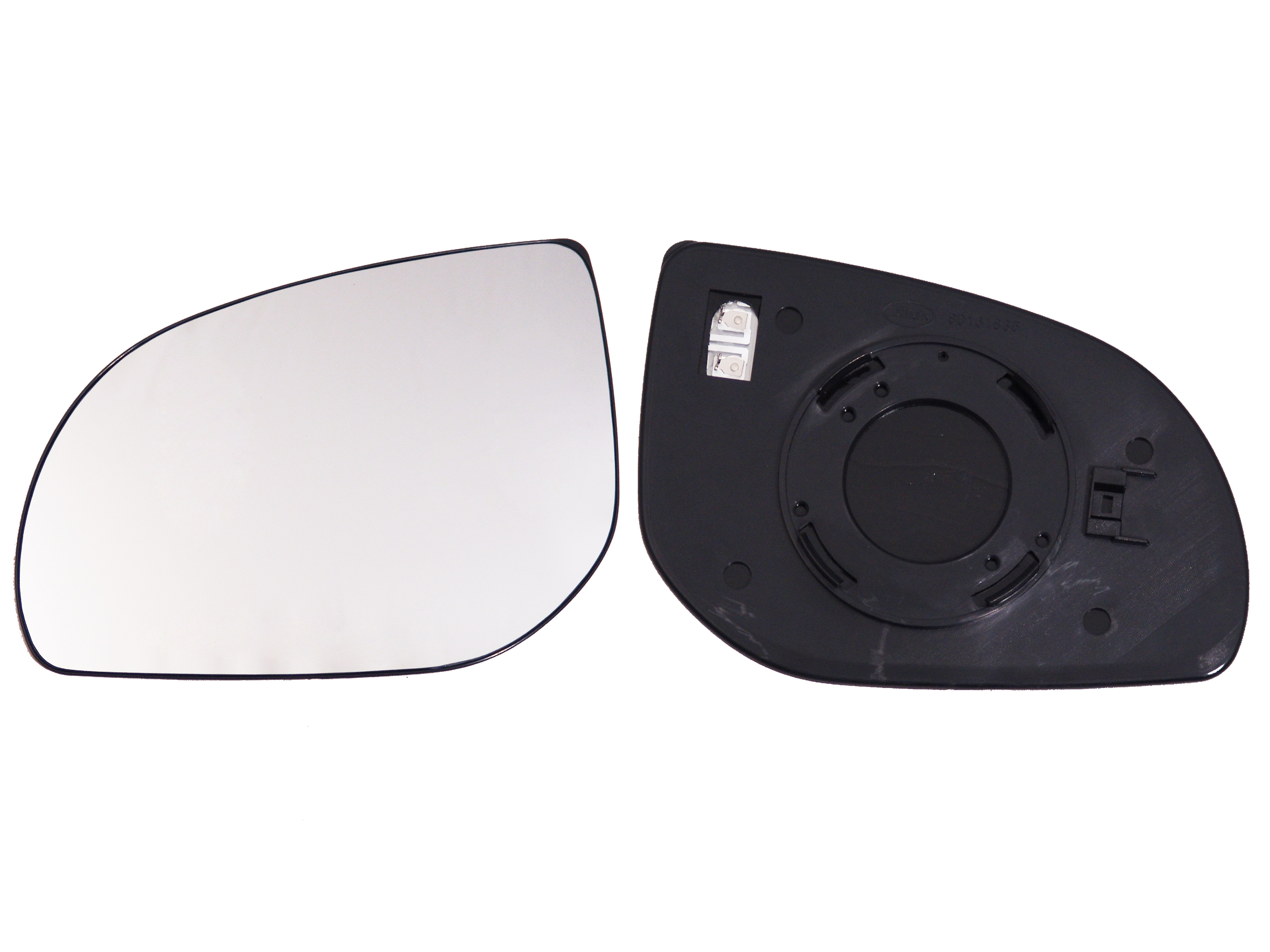 PIASTRA RETROVISORE SINISTRO TERMICO-CURVO