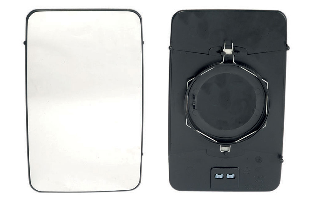 PIASTRA RETROVISORE SINISTRO-DESTRO TERMICO-CURVO