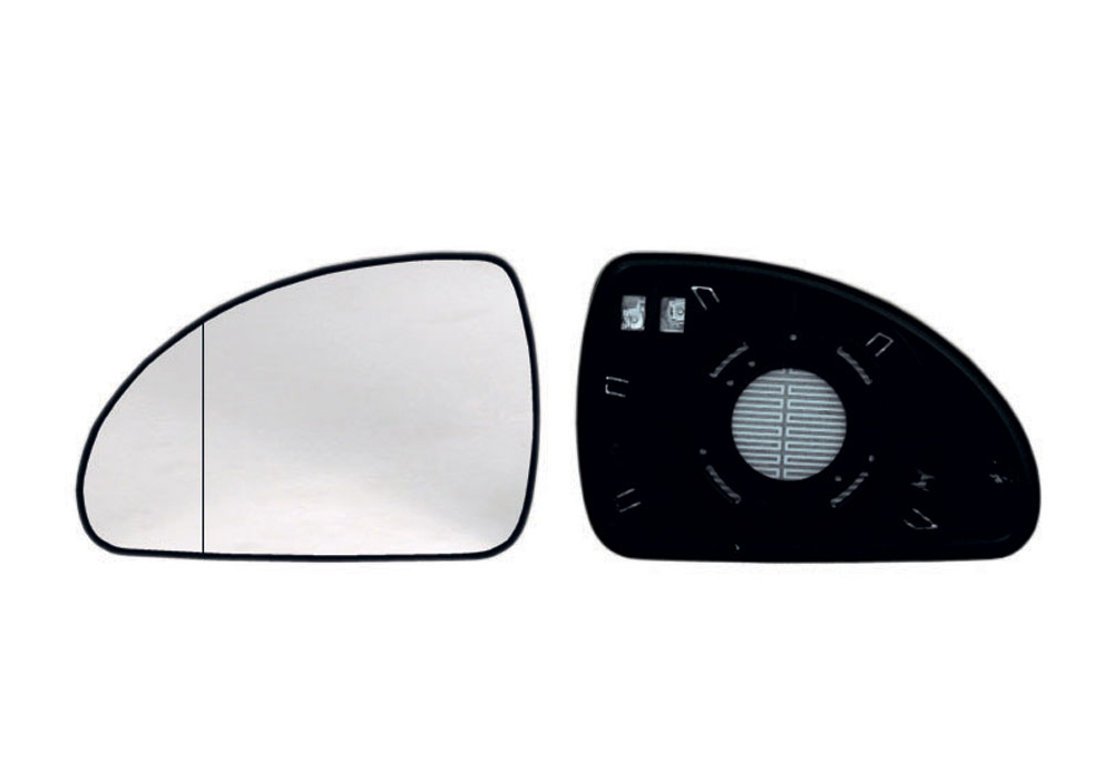 PIASTRA RETROVISORE SINISTRO TERMICO-ASFERICO