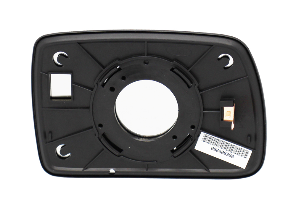 PIASTRA RETROVISORE SINISTRO CURVO