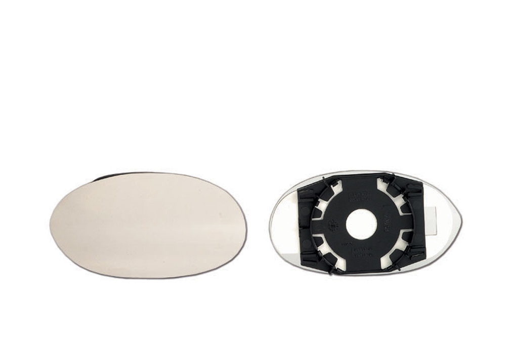 PIASTRA RETROVISORE SINISTRO CURVO