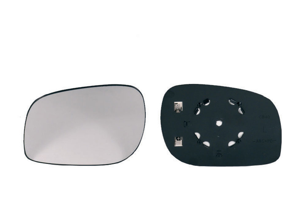 PIASTRA RETROVISORE SINISTRO TERMICO-CURVO