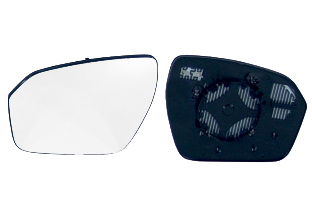 PIASTRA RETROVISORE SINISTRO TERMICO-CURVO