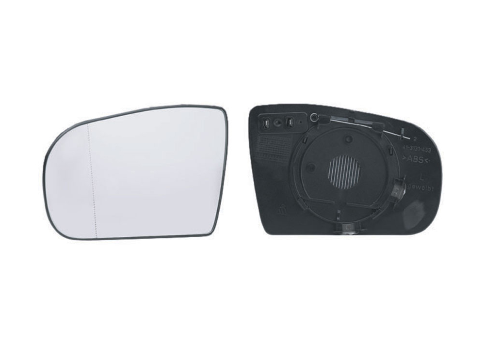 PIASTRA RETROVISORE SINISTRO TERMICO-ASFERICO