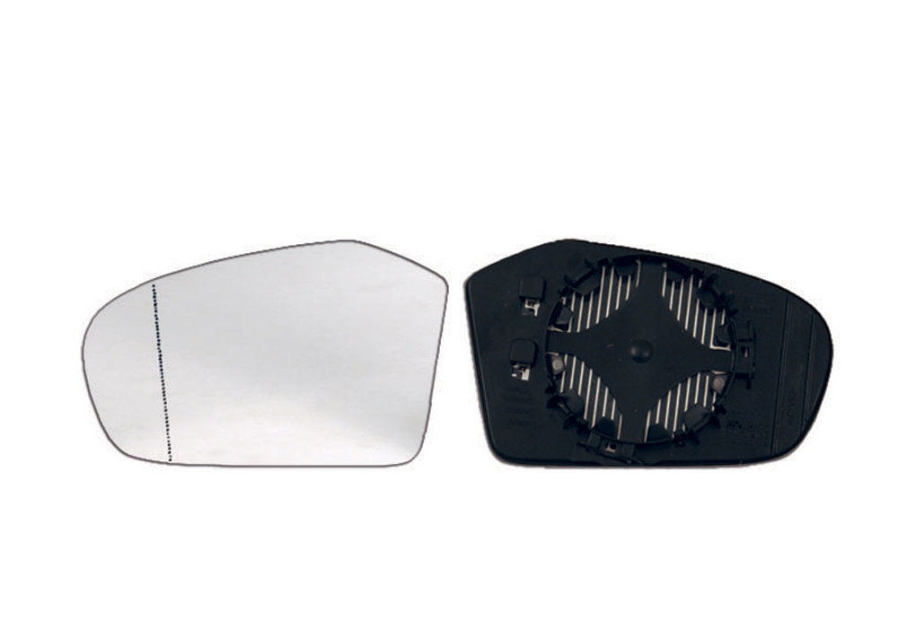 PIASTRA RETROVISORE SINISTRO TERMICO-ASFERICO