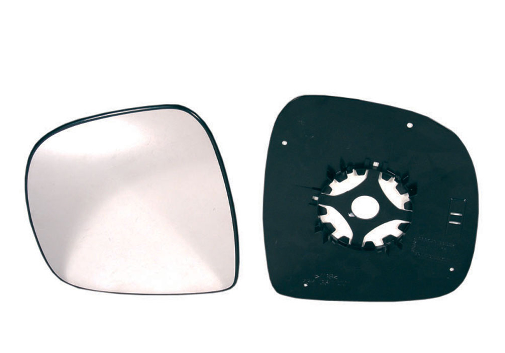 PIASTRA RETROVISORE SINISTRO CURVO