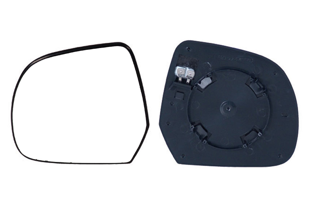 PIASTRA RETROVISORE SINISTRO TERMICO-CURVO