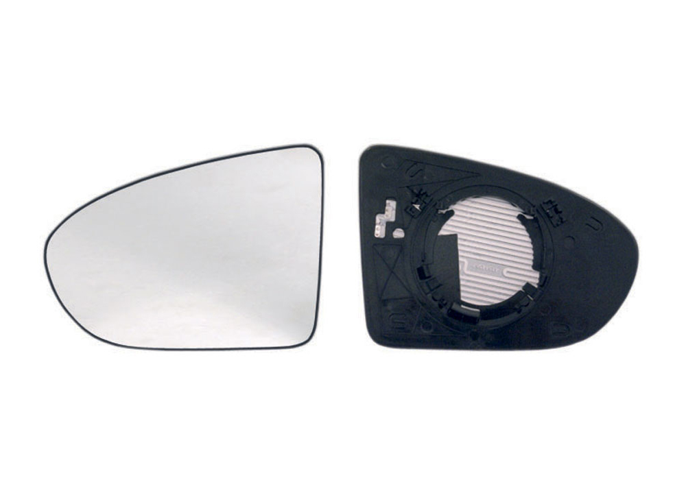 PIASTRA RETROVISORE SINISTRO TERMICO-CURVO