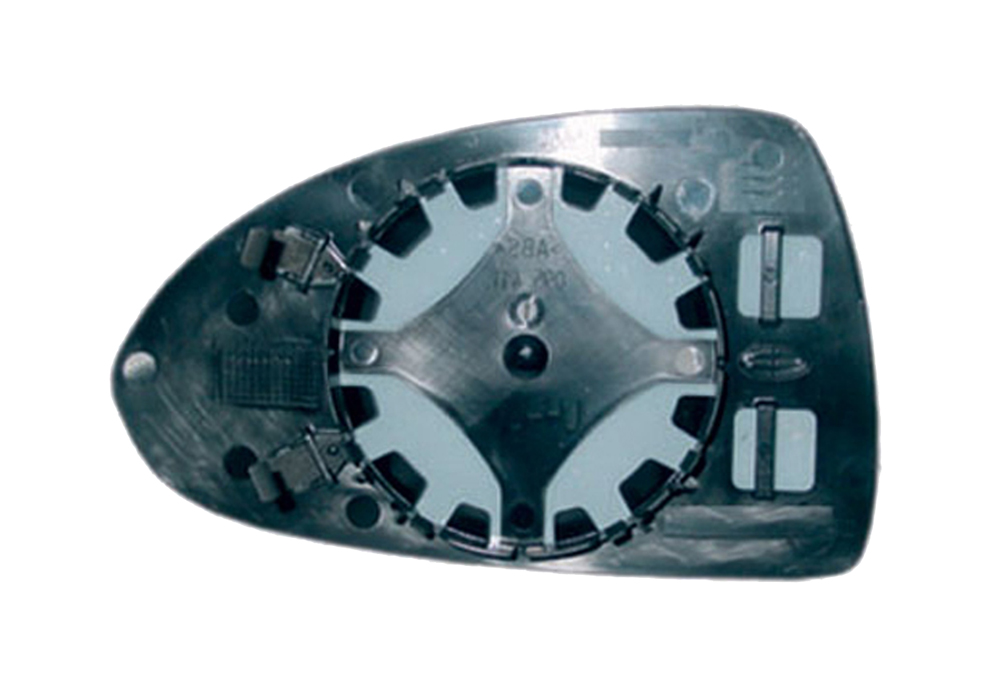 PIASTRA RETROVISORE DESTRO CURVO