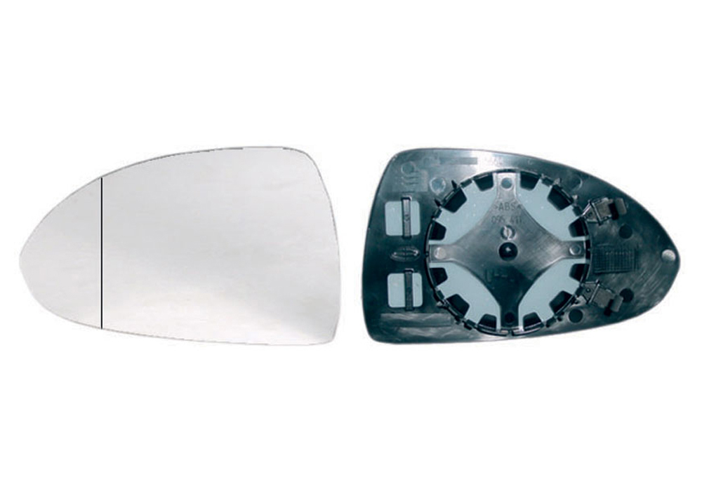 PIASTRA RETROVISORE SINISTRO ASFERICO