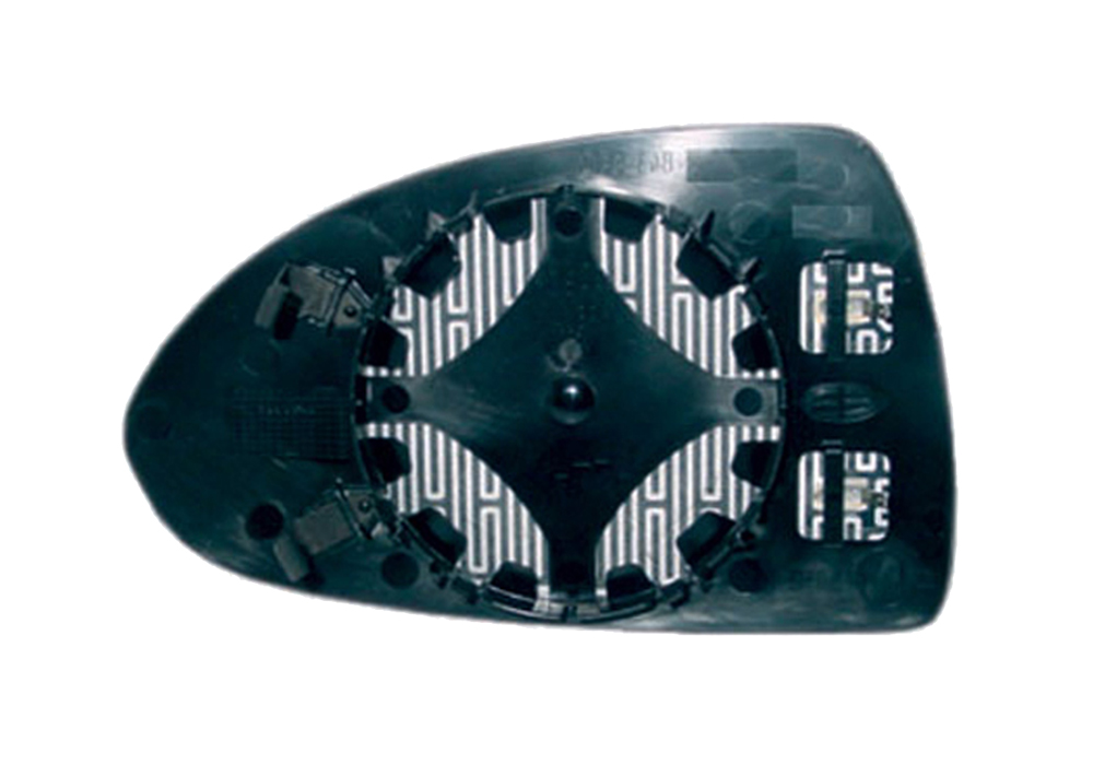 PIASTRA RETROVISORE DESTRO TERMICO-CURVO