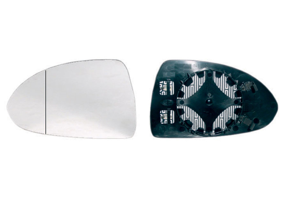 PIASTRA RETROVISORE SINISTRO TERMICO-ASFERICO