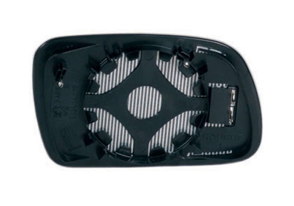 PIASTRA RETROVISORE SINISTRO TERMICO-CURVO-AZZ.