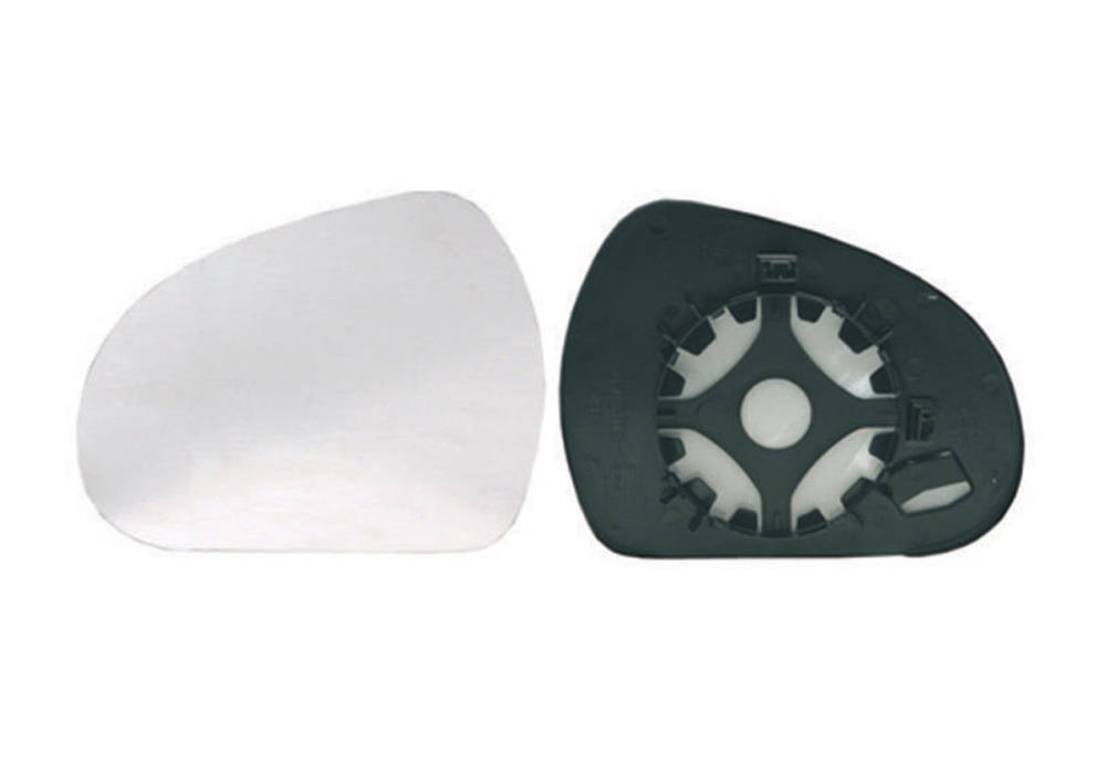 PIASTRA RETROVISORE SINISTRO CURVO