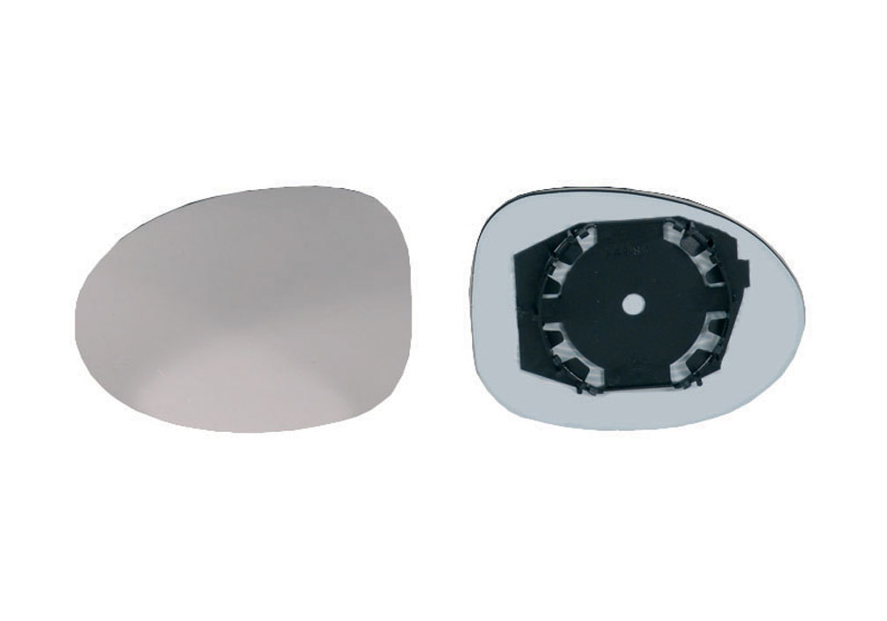 PIASTRA RETROVISORE SINISTRO CURVO