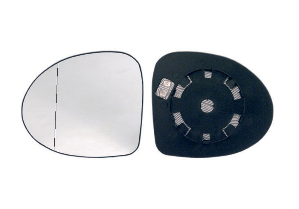 PIASTRA RETROVISORE SINISTRO TERMICO-ASFERICO