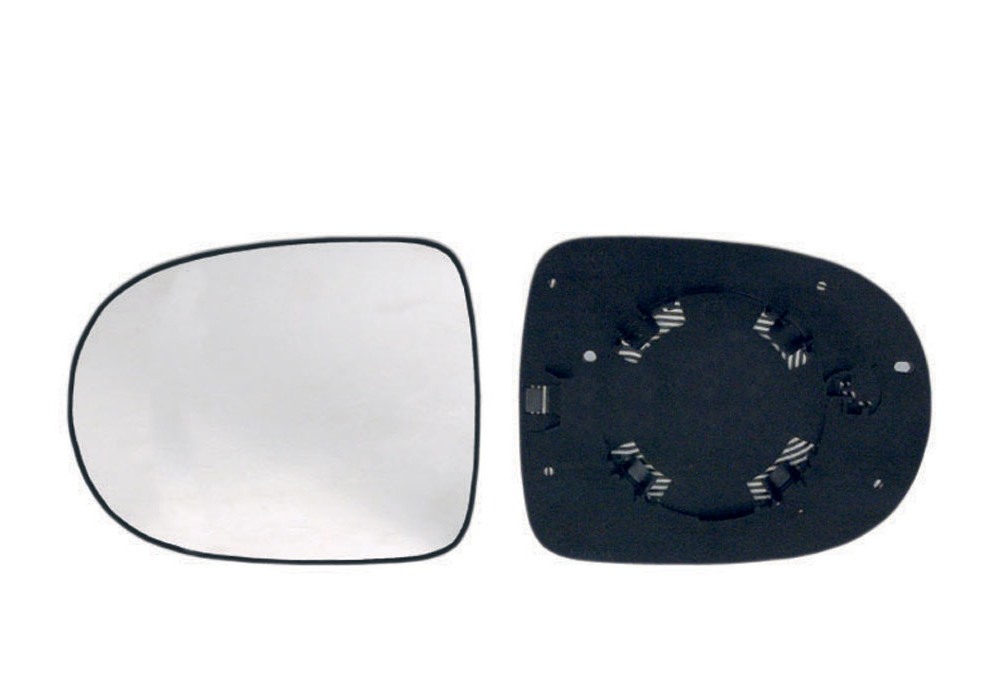 PIASTRA RETROVISORE SINISTRO-DESTRO ASFERICO