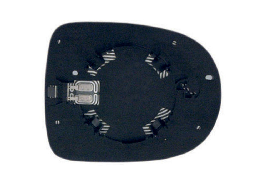 PIASTRA RETROVISORE SINISTRO-DESTRO TERMICO-CURVO