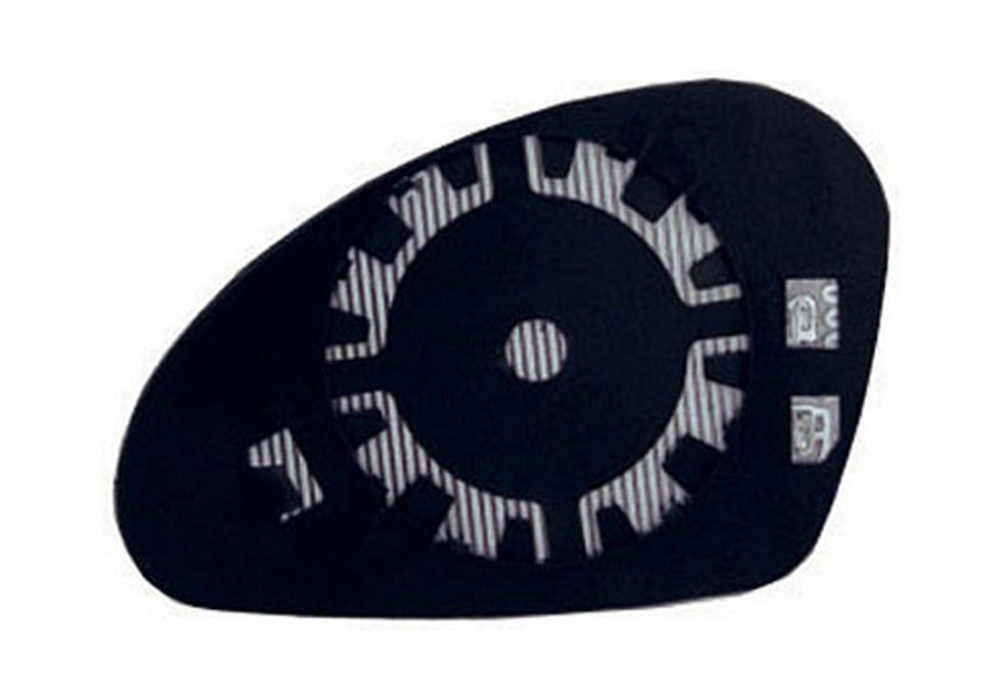 PIASTRA RETROVISORE DESTRO TERMICO-CURVO