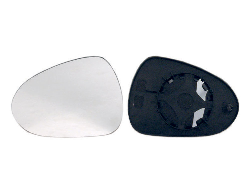 PIASTRA RETROVISORE SINISTRO CURVO