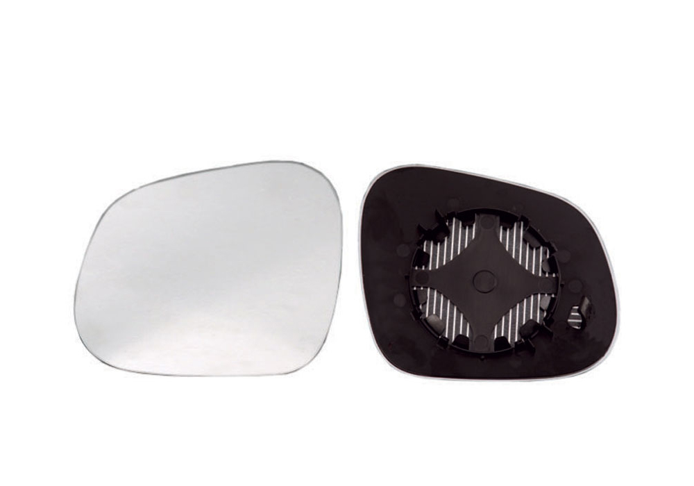 PIASTRA RETROVISORE SINISTRO CURVO