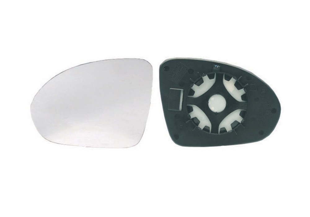 PIASTRA RETROVISORE SINISTRO CURVO