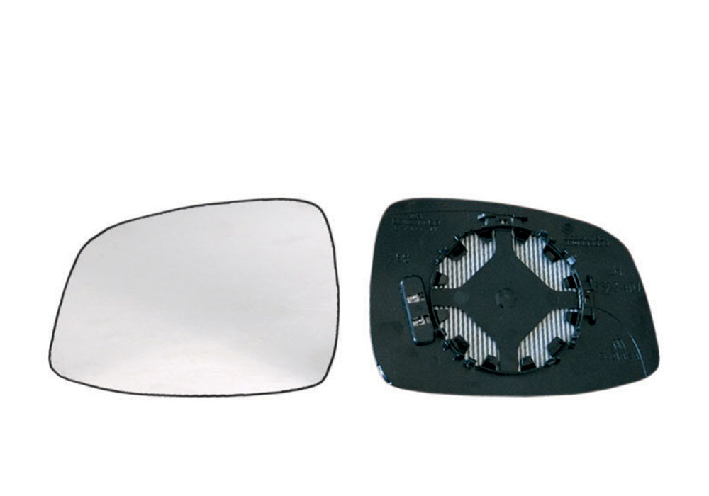PIASTRA RETROVISORE SINISTRO TERMICO-CURVO