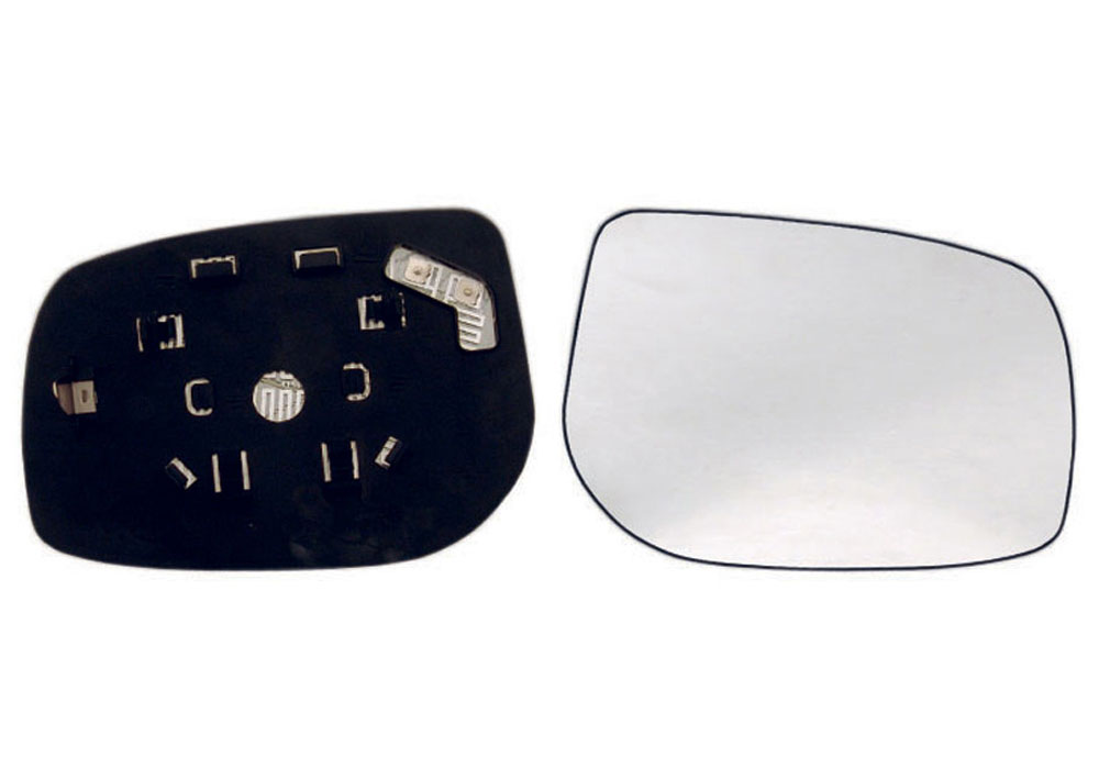 PIASTRA RETROVISORE DESTRO TERMICO-CURVO