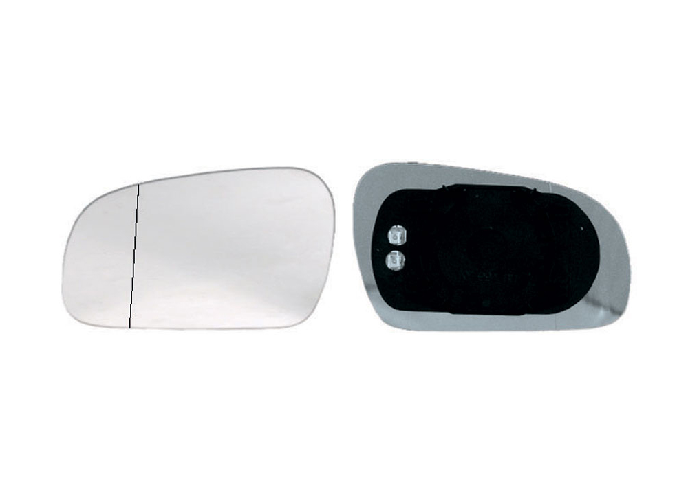 PIASTRA RETROVISORE SINISTRO TERMICO-ASFERICO