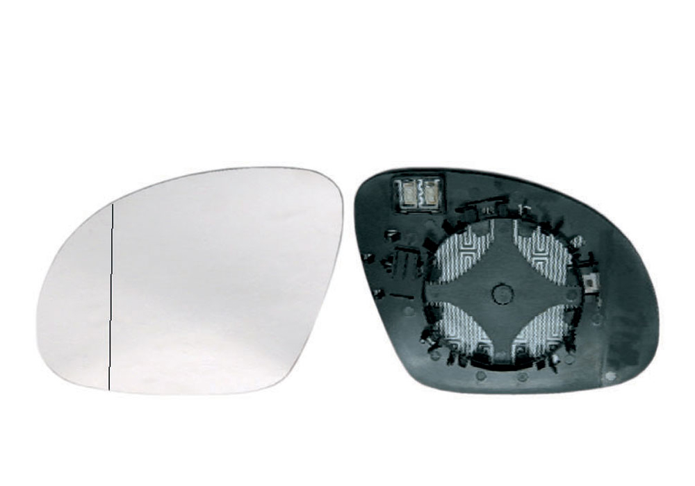 PIASTRA RETROVISORE SINISTRO TERMICO-ASFERICO