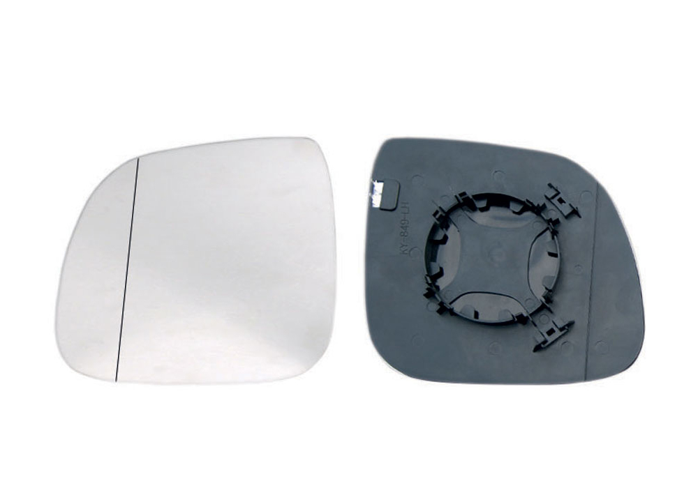 PIASTRA RETROVISORE SINISTRO TERMICO-ASFERICO