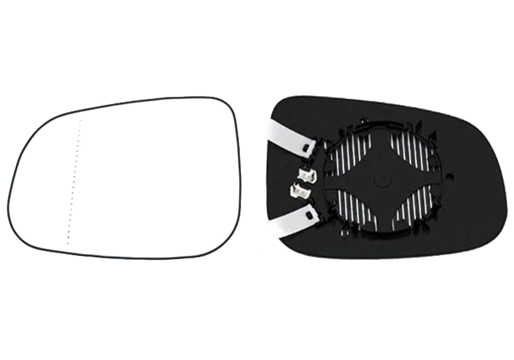 PIASTRA RETROVISORE SINISTRO TERMICO-ASFERICO