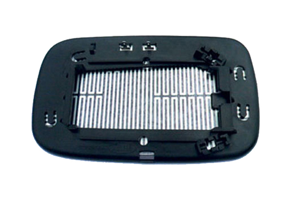 PIASTRA RETROVISORE DESTRO TERMICO-CURVO