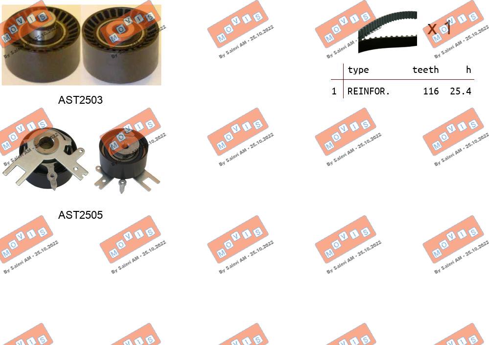 KIT TENDICINGHIA DISTRIBUZIONE