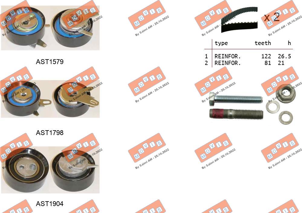 KIT TENDICINGHIA DISTRIBUZIONE