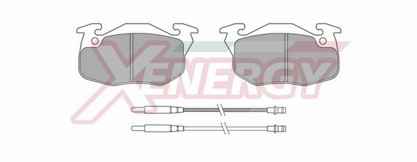 PA. FRENO PEUGEOT 106