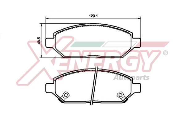 Pastiglie freno AP XENERGY X41280