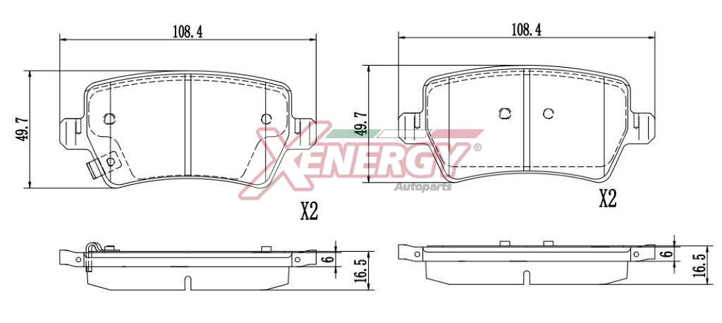 PASTIGLIA FRENO DR F35