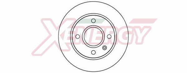 DISCO FRENO FORD ESCORT 