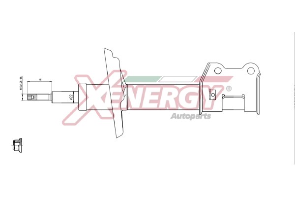 XENERGY AMM.RE ANT SX ALFA MITO 1.3 MJT -18