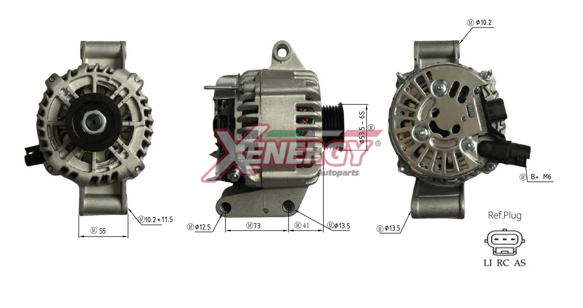Alternatore AP XENERGY XAL10214AD