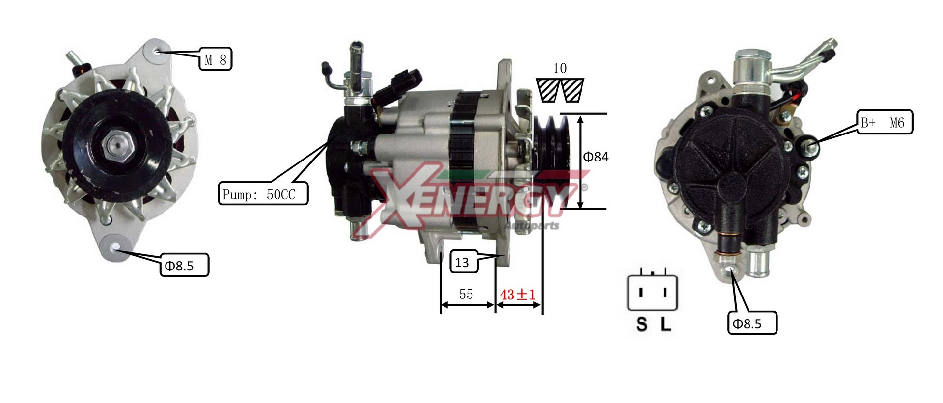 Alternatore AP XENERGY XAL11232AD