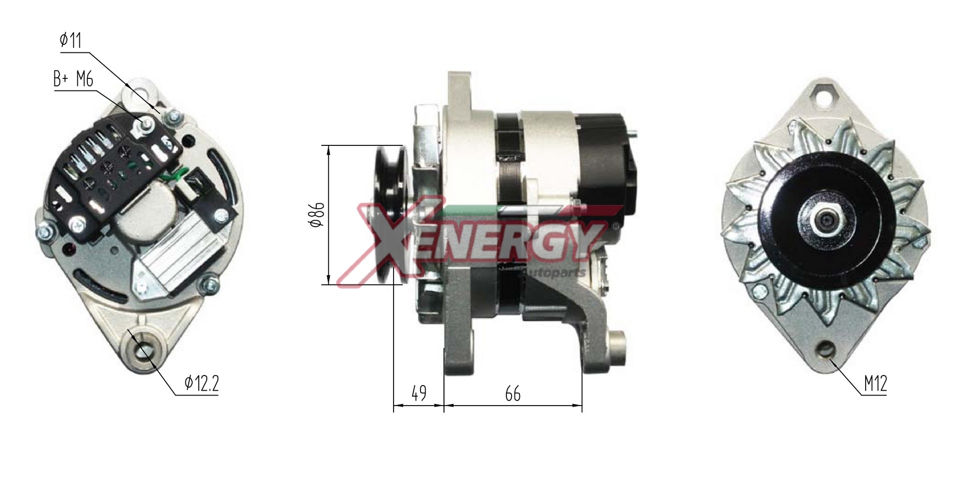 Alternatore AP XENERGY XAL11330AD