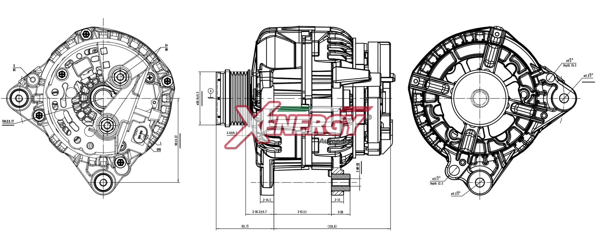 Alternatore AP XENERGY XAL13015AD
