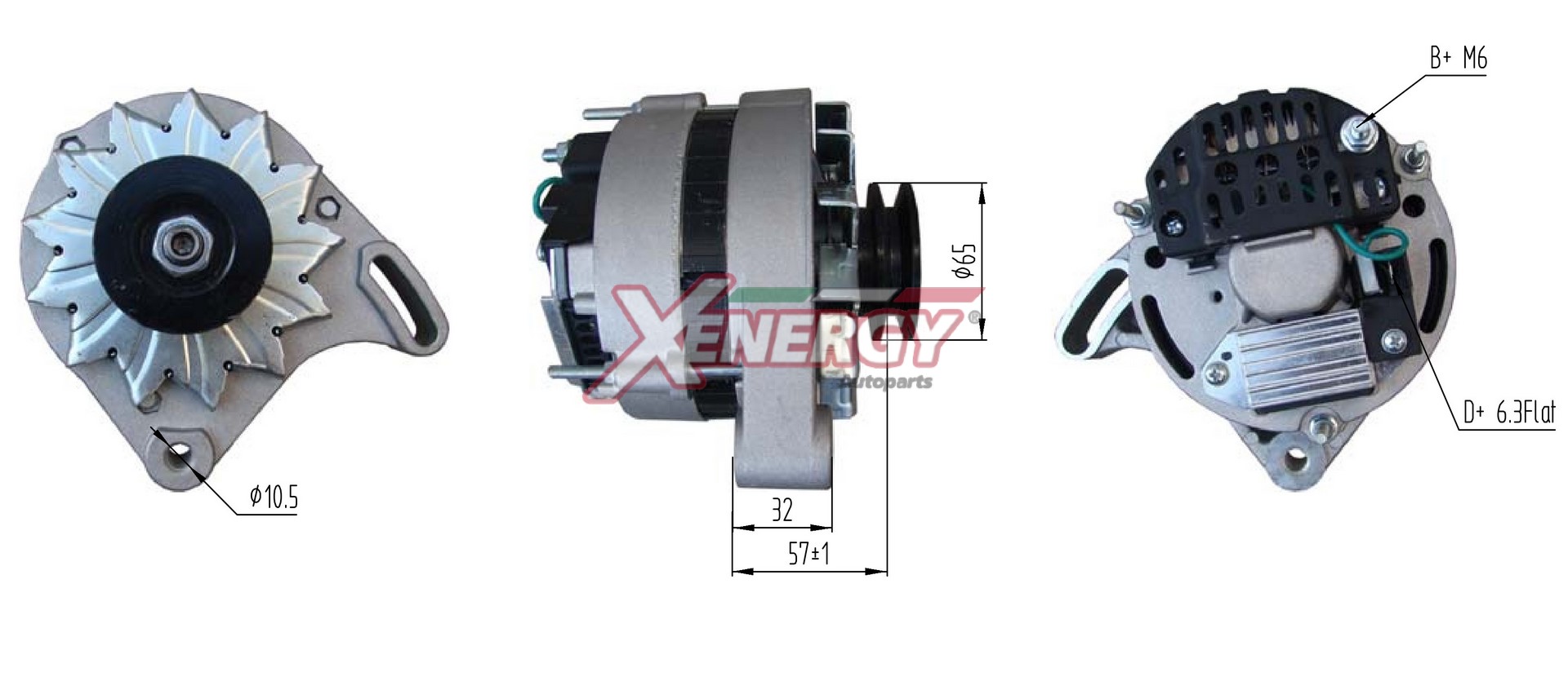 Alternatore AP XENERGY XAL13930AD