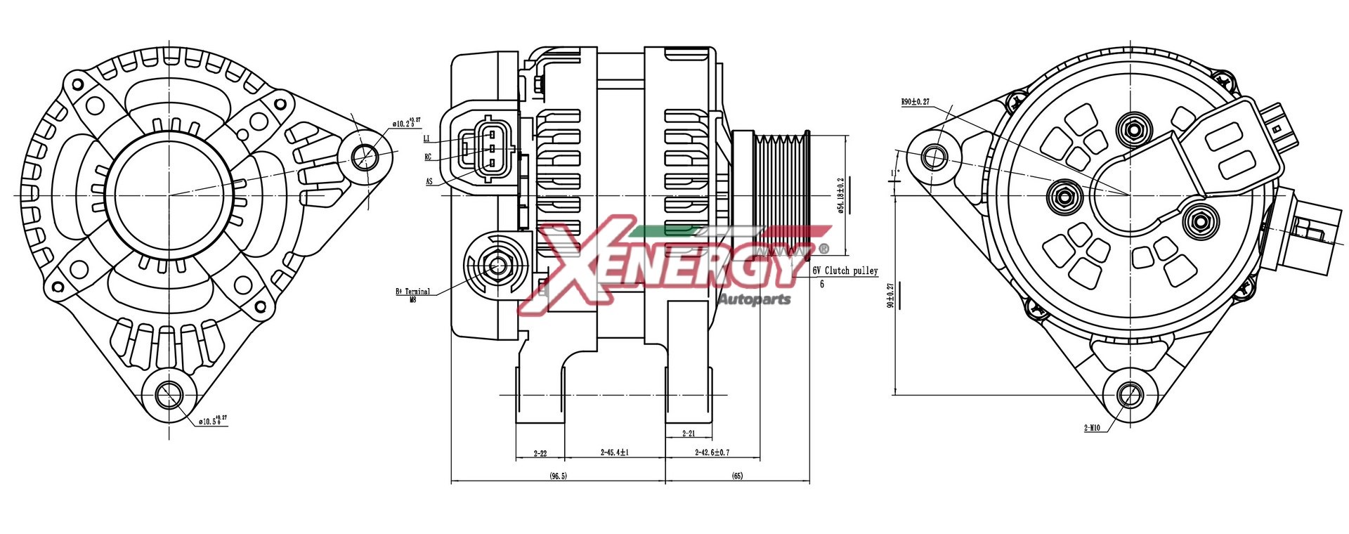 Alternatore AP XENERGY XAL16440AD