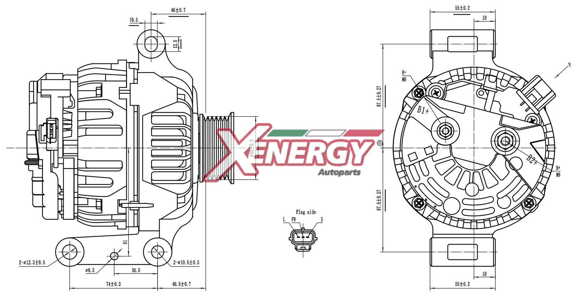 Alternatore AP XENERGY XAL26010AD