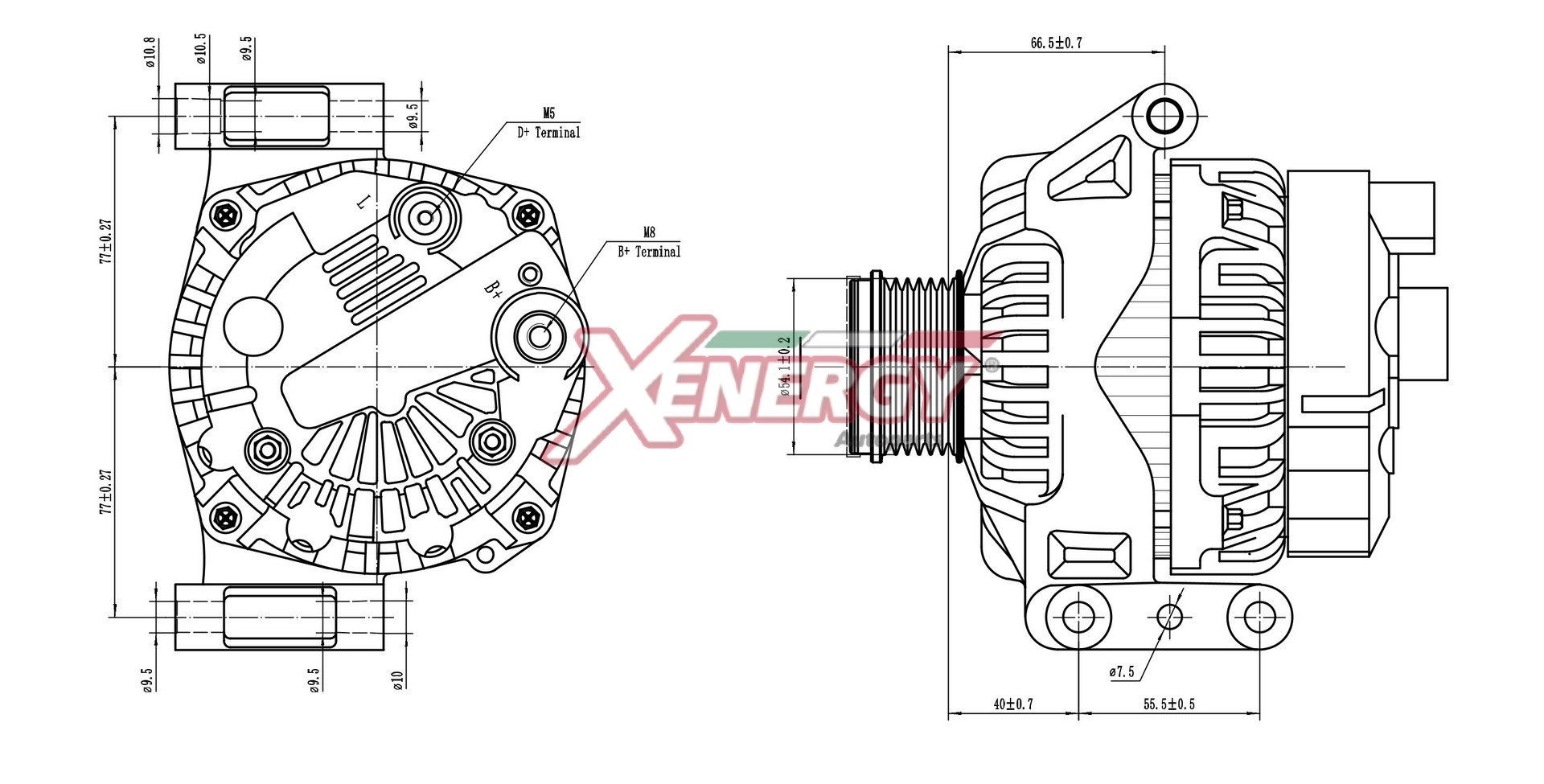 Alternatore AP XENERGY XAL26115AD