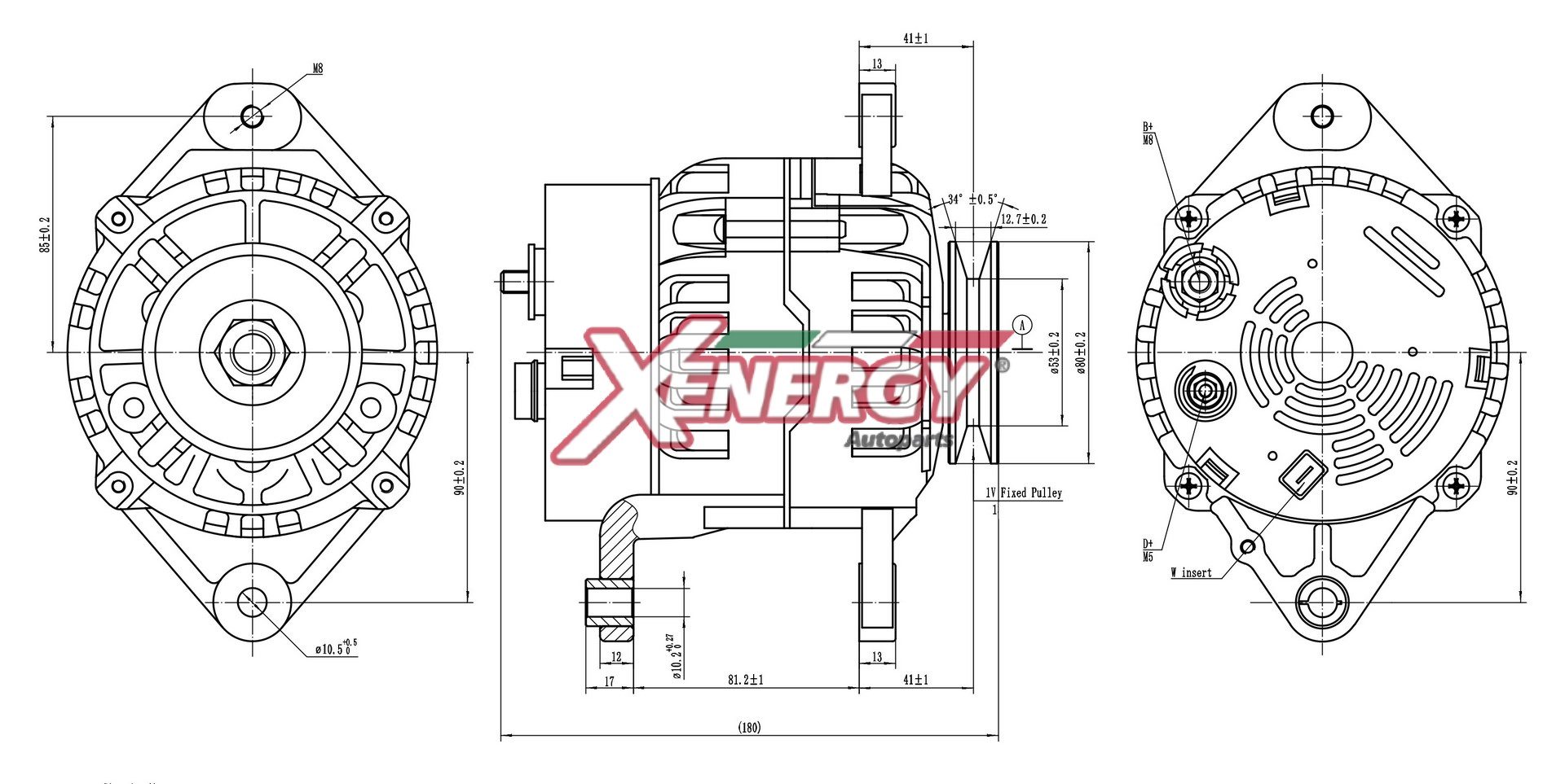 Alternatore AP XENERGY XAL31310AD