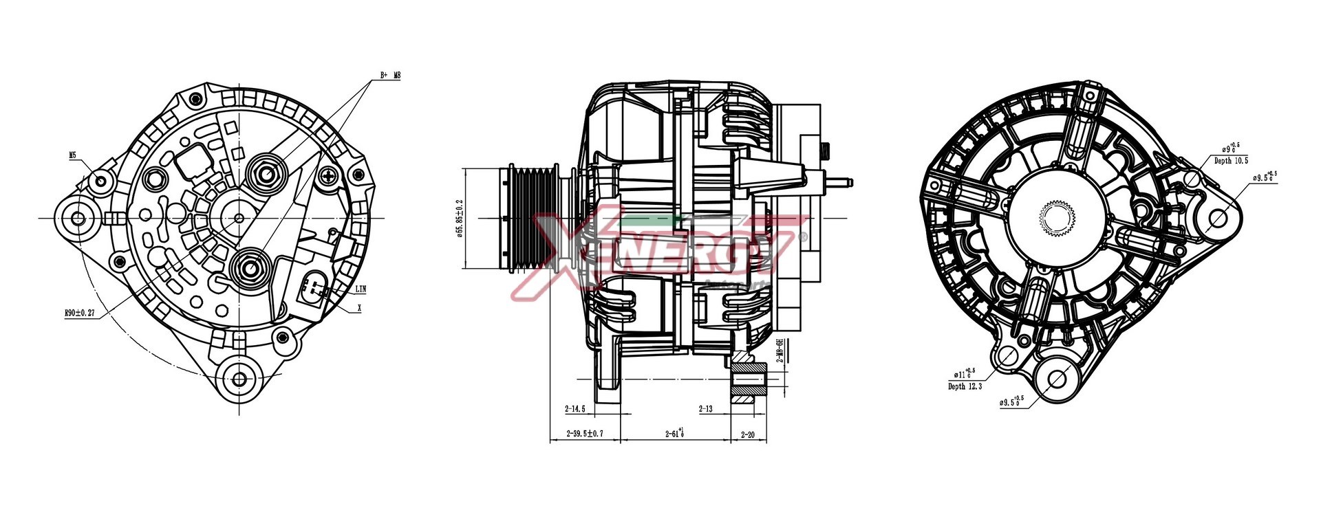 Alternatore AP XENERGY XAL45715AD